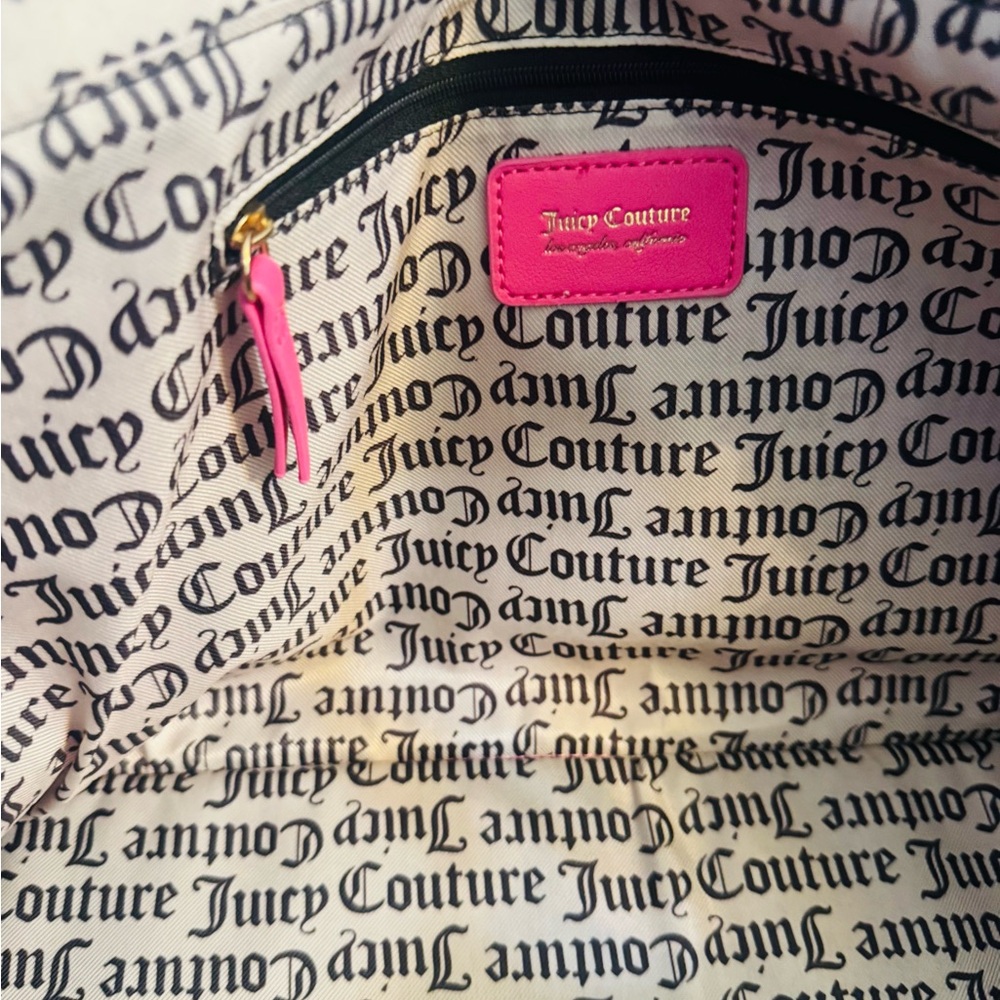 Juicy Couture Pink Logo Travel Bag - Picture 4 of 15